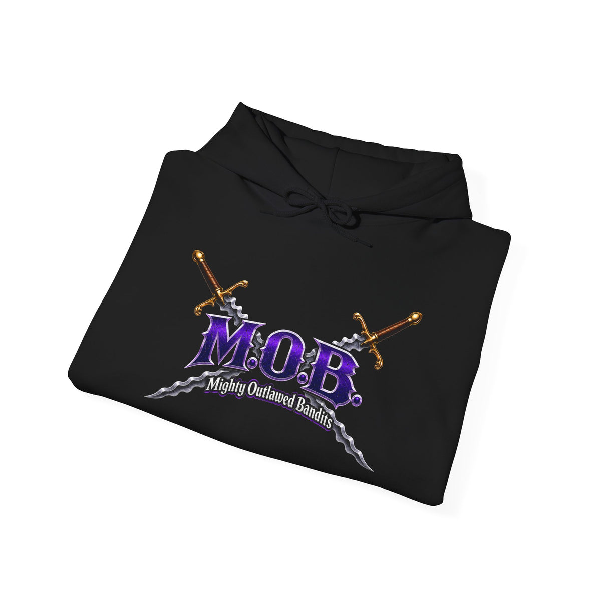 MOB Sword Crest Hoodie — Mighty Outland Band Graphic Pullover