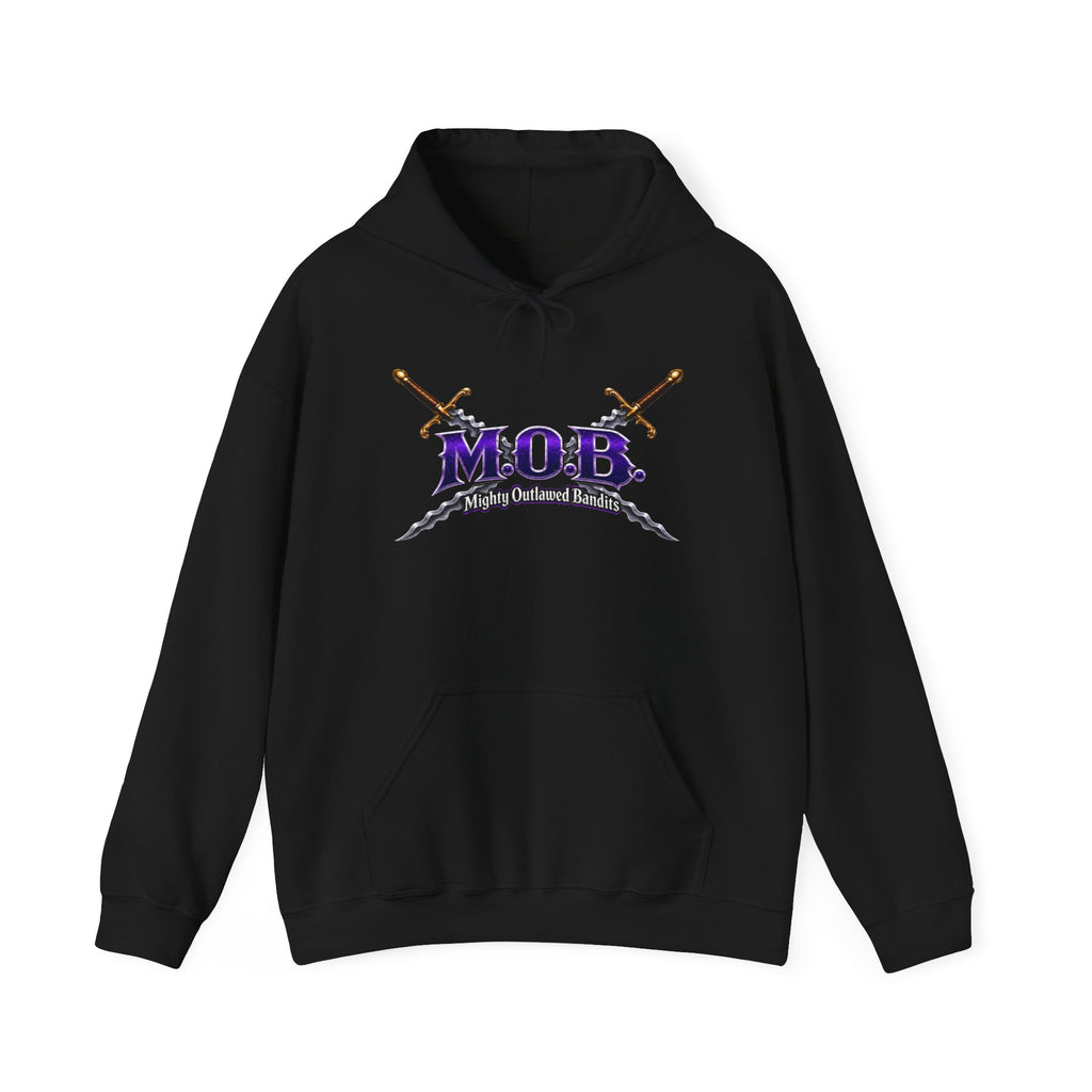 MOB Sword Crest Hoodie — Mighty Outland Band Graphic Pullover