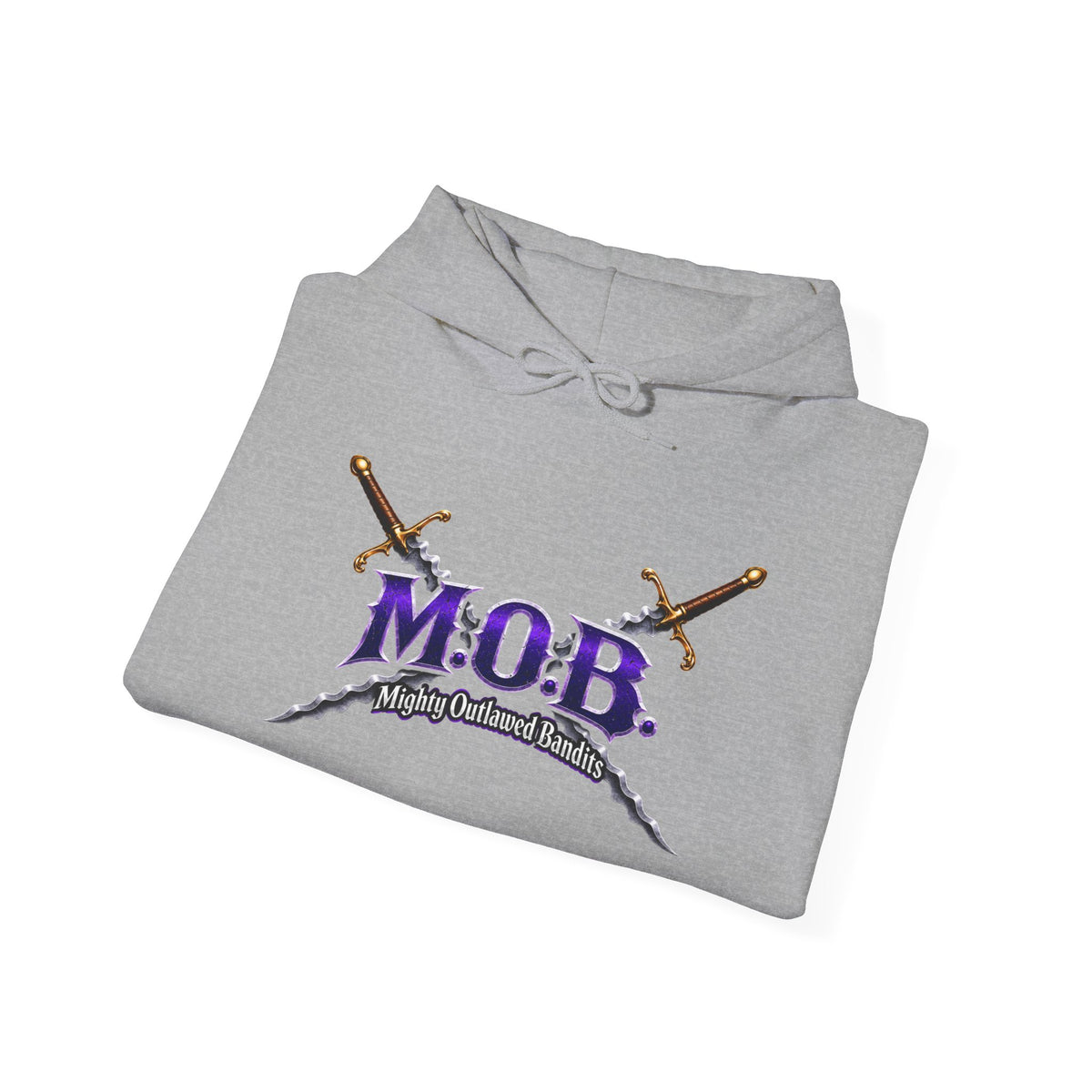 MOB Sword Crest Hoodie — Mighty Outland Band Graphic Pullover