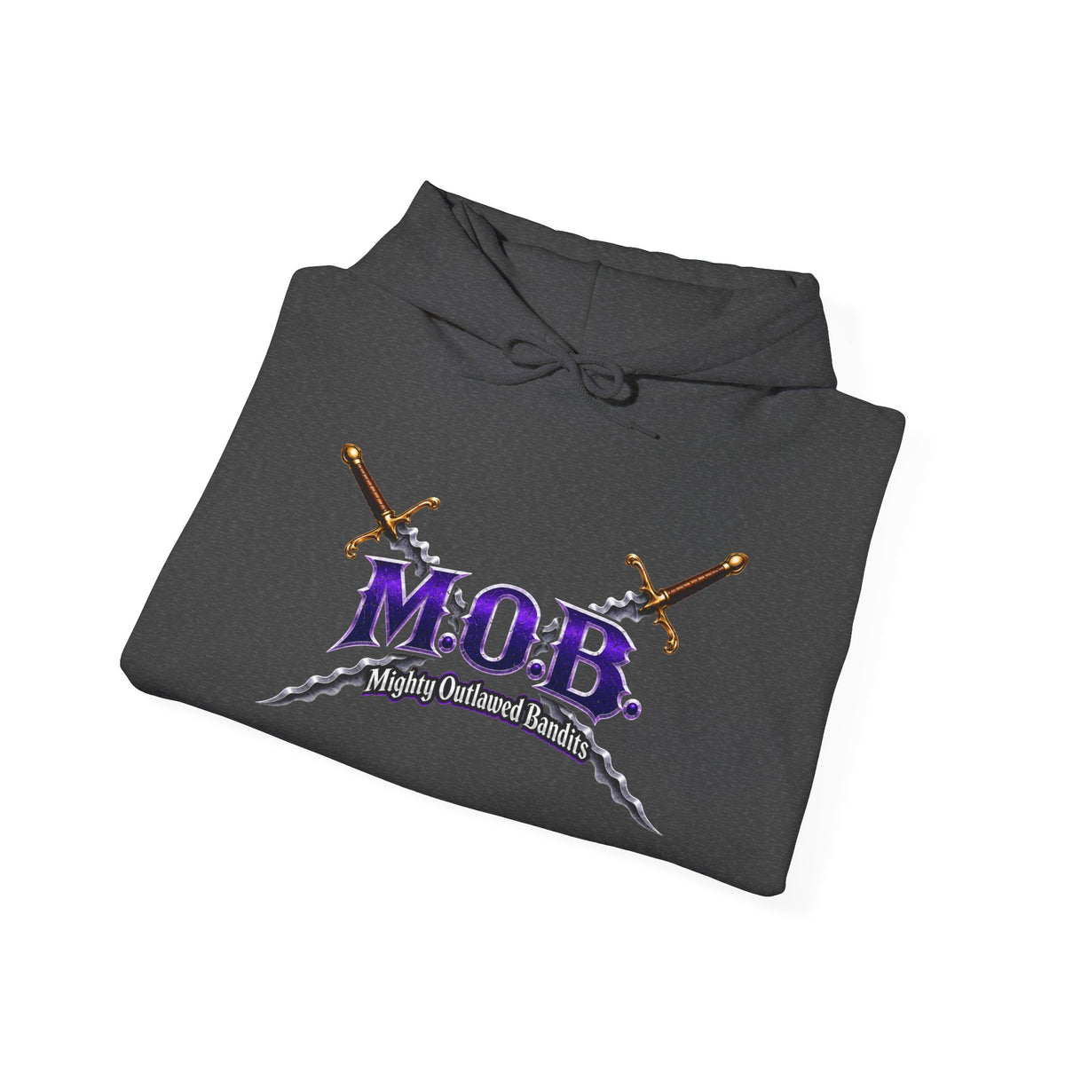 MOB Sword Crest Hoodie — Mighty Outland Band Graphic Pullover