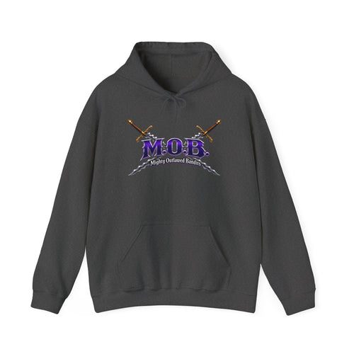 MOB Sword Crest Hoodie — Mighty Outland Band Graphic Pullover